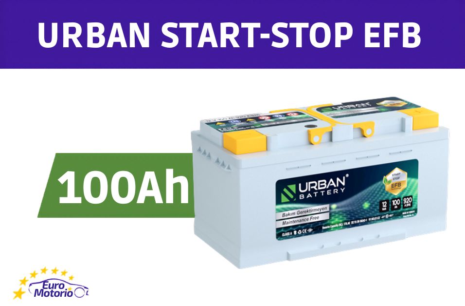 <font color="#ffc801">38395</font> AKUMULATOR URBAN START-STOP EFB 100Ah