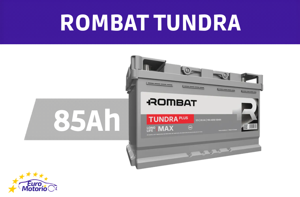 <font color="#ffc801">38474</font> AKUMULATOR ROMBAT TUNDRA 85Ah (760A)