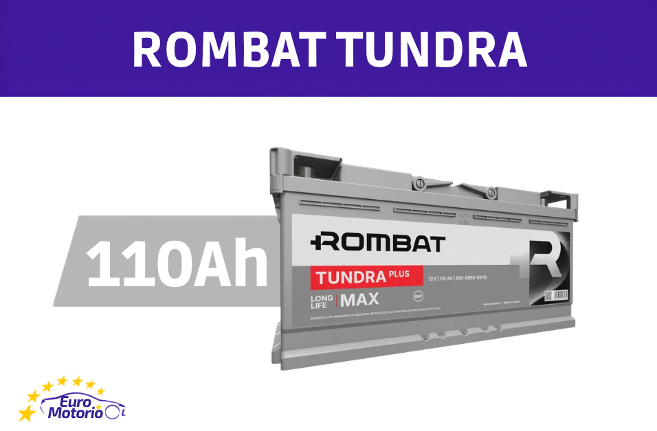 <font color="#ffc801">41801</font> AKUMULATOR ROMBAT TUNDRA 110Ah