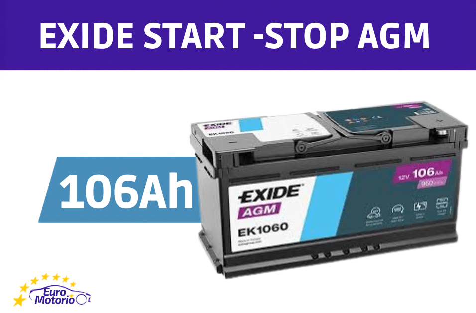 <font color="#ffc801">40878</font> AKUMULATOR EXIDE START-STOP AGM 106Ah