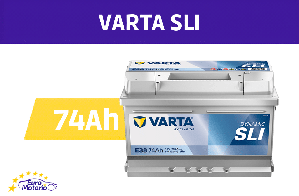<font color="#ffc801">38476</font> AKUMULATOR VARTA SLI 74Ah