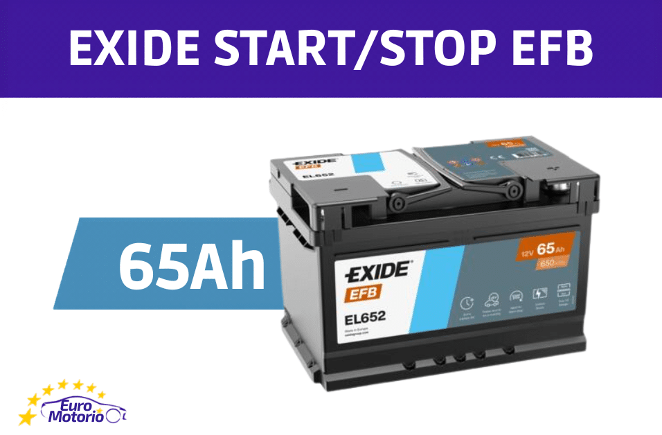 <font color="#ffc801">39212</font> AKUMULATOR EXIDE START/STOP EFB 65Ah